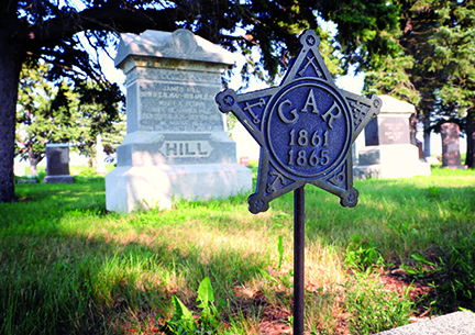 Hill grave